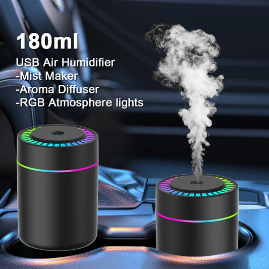 180ML USB Mini Electric Aromatherapy Essential Oil Diffuser
