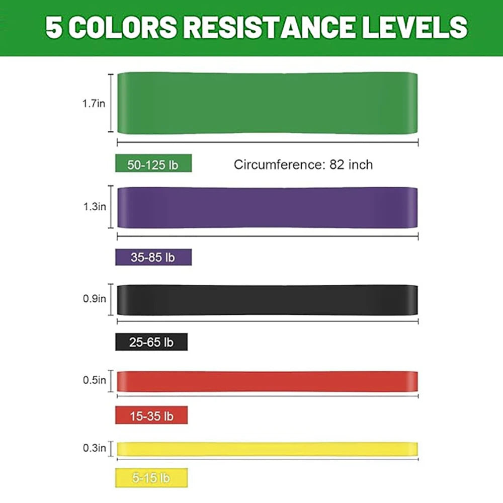 Pull Up Assistance Body Stretching Training  Exercise Resistance Bands