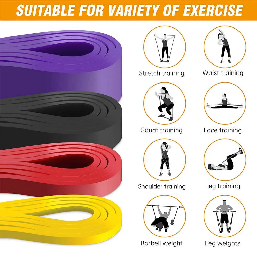 Pull Up Assistance Body Stretching Training  Exercise Resistance Bands