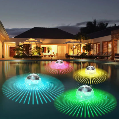 Led Solar Floating Lamp Swimming Pool