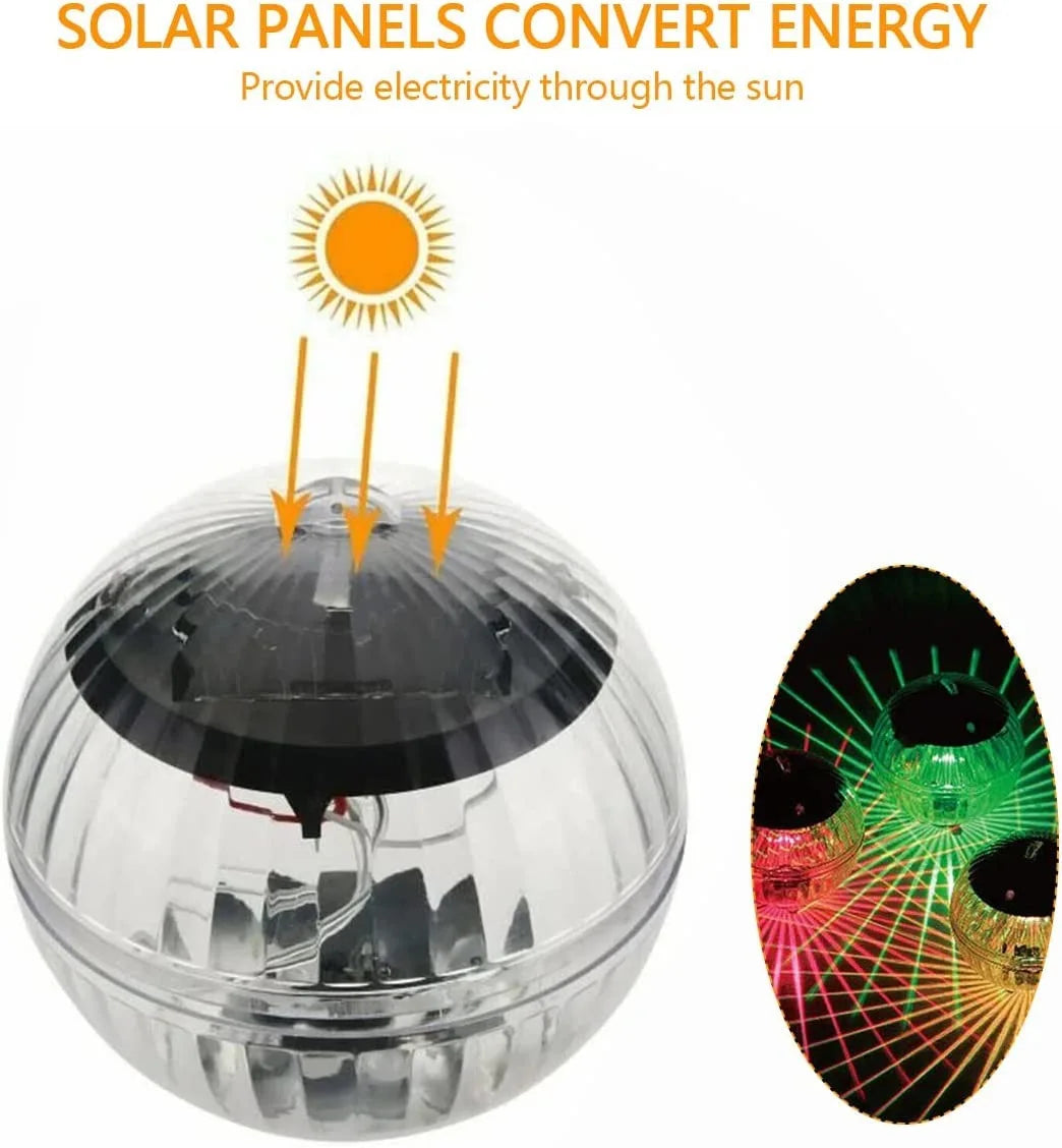Led Solar Floating Lamp Swimming Pool